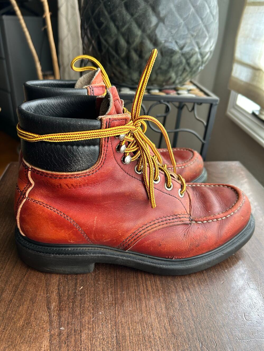 Vintage Red Wing 204 SuperSole Moc Toe Boots 6.5 men’s or 8 women’s